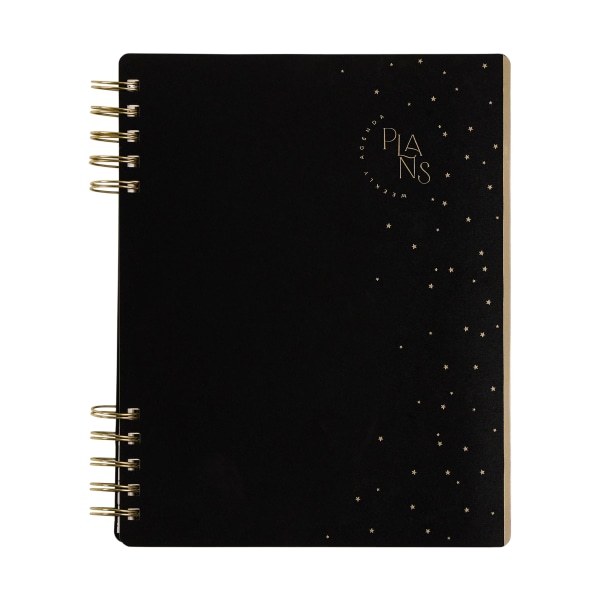 2025 Happy Planner Monthly/Weekly Classic Customizable Spiral Planner, 7" x 9-1/4", Cosmic Plans, Undated, PZ0018C001
