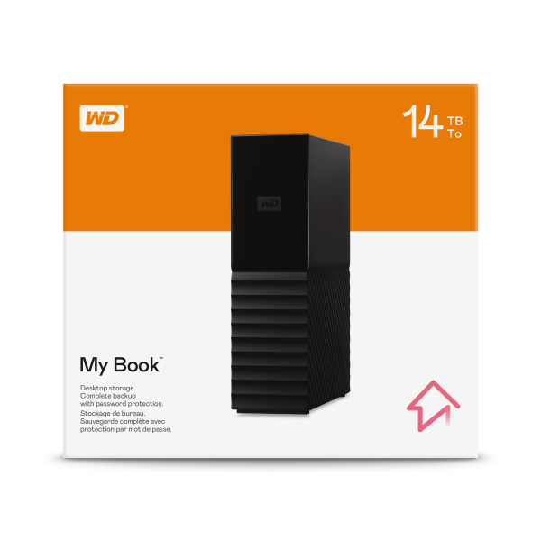 Western Digital My Book Desktop HDD 14TB Black