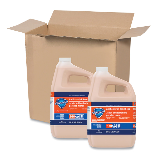 UPC 037000025252 product image for Safeguard Liquid Hand Soap, Clean Scent, 128 Oz, Carton Of 2 Bottles | upcitemdb.com