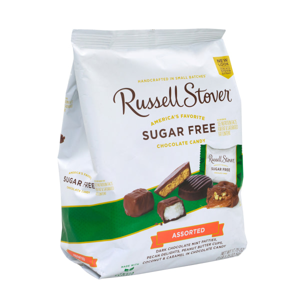 UPC 077260069368 product image for Russell Stover Sugar-Free 5-Flavor Chocolate Mix, 17.85 Oz | upcitemdb.com