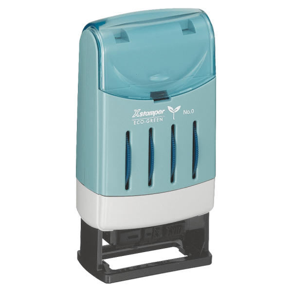 Photos - Accessory Xstamper VersaDater Large Type Date Stamp - Date Stamp - "FAXED, PAID, REC'D" - Blue - Recycled - 1 Each 52113