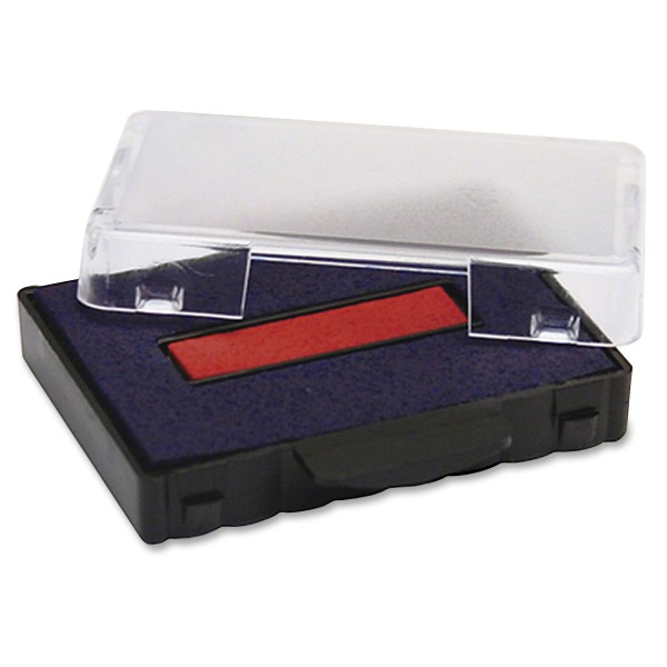 Trodat Professional Replacement Ink Pad for Trodat Custom Self-Inking Stamps, 1.38 x 2.38, Blue/Red - P5460BR - Office Supplies Give your Trodat self-inking custom dater new life sku P5460BR