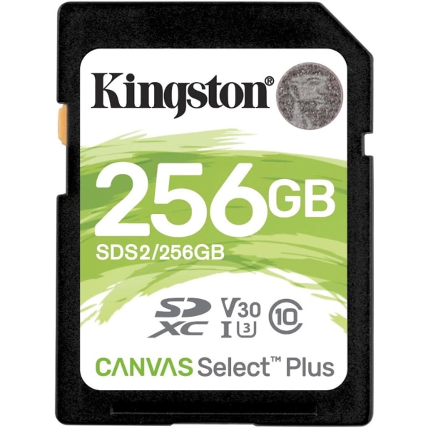 UPC 740617298123 product image for Kingston Canvas Select Plus SDS2 256 GB Class 10/UHS-I (U3) SDXC - 1 Pack - 100  | upcitemdb.com