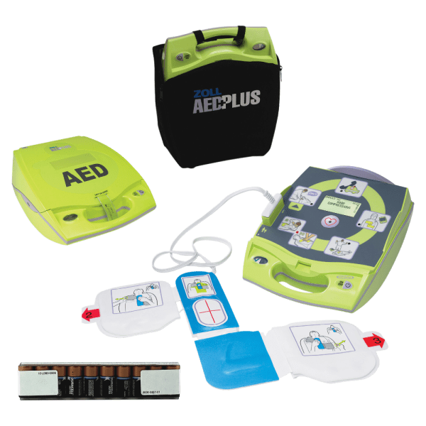 ZOLL® AED Plus® Defibrillator, Lime Green -  800000400701