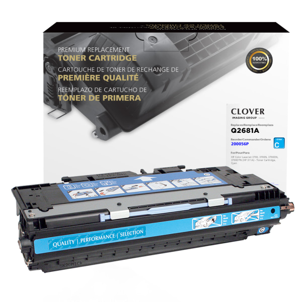 Office Depot® Brand Remanufactured Cyan Toner Cartridge Replacement for HP 311A, OD311AC -  Clover Imaging Group, 200056P