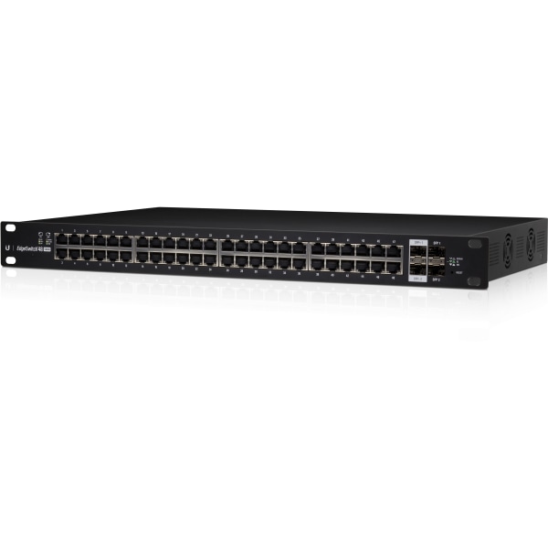 Ubiquiti Managed Gigabit Switch with SFP - 48 Ports - Manageable - Gigabit Ethernet - 10/100/1000Base-TX, 1000Base-X, 10GBase-X - 3 Layer Supported - 