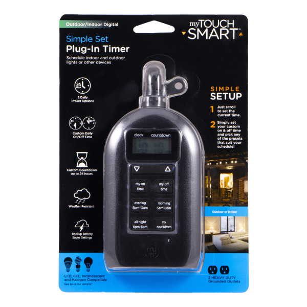 My Touch Smart Simple Set Outdoor Digital Timer