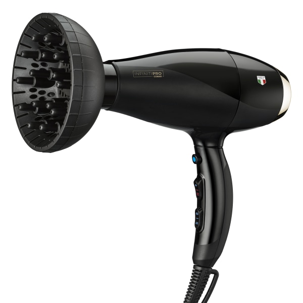 Conair - InfinitiPRO Italian Performance ArteBella Ionic Hair Dryer - Black