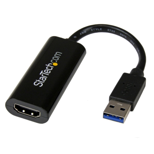StarTech Slim USB 3.0 to HDMI External Video Card Multi-Monitor Adapter