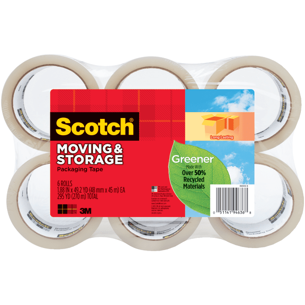 UPC 051141946368 product image for Scotch� Long Lasting Storage Packaging Tape, 1-7/8