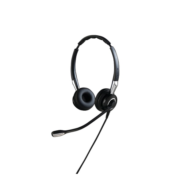 Jabra BIZ 2400 II QD Headset - Stereo - Quick Disconnect - Wired - Over-the-head - Binaural - Supra-aural - Noise Canceling -  2409-820-205