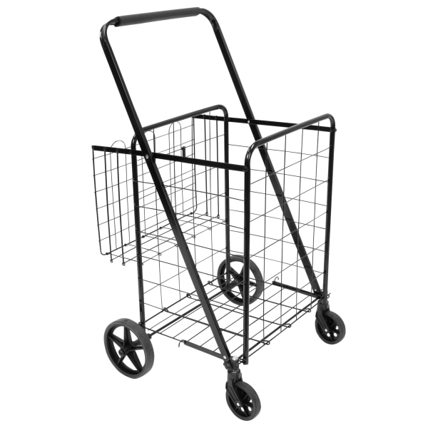 Mount-It! Rolling Utility Shopping Cart | Steel Construction