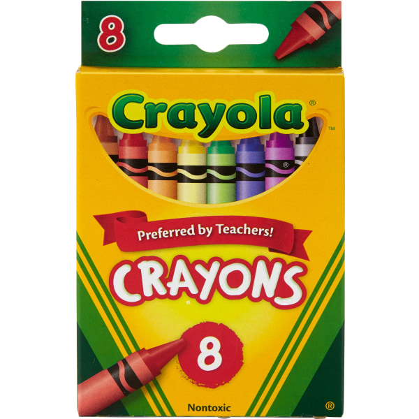 UPC 071662000080 product image for Crayola Crayons, Assorted Colors, Box Of 8 Crayons | upcitemdb.com