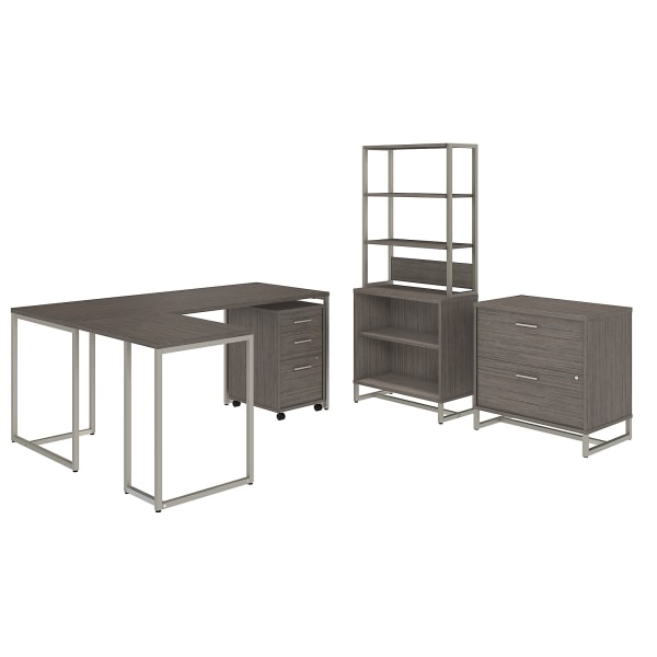 kathy ireland&reg; Office by Bush Business Furniture Method 72&quot;W L Shaped Desk with 30&quot;W Return 4043067
