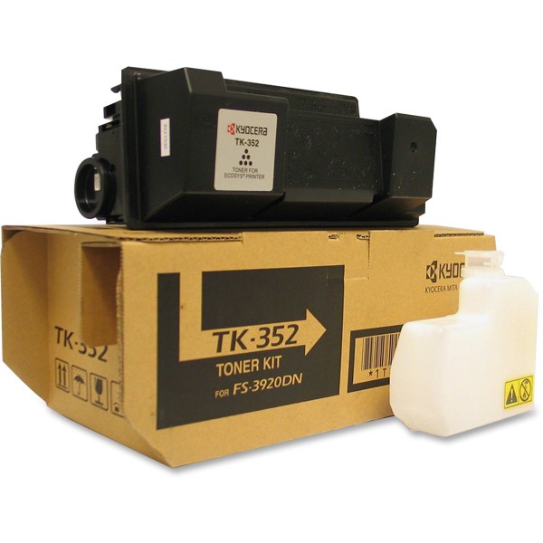 Kyocera® Black High Yield Toner Drum -  TK352