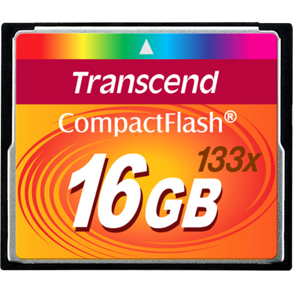 UPC 760557810339 product image for Transcend 16GB CompactFlash (CF) Card - 133x - 16 GB | upcitemdb.com