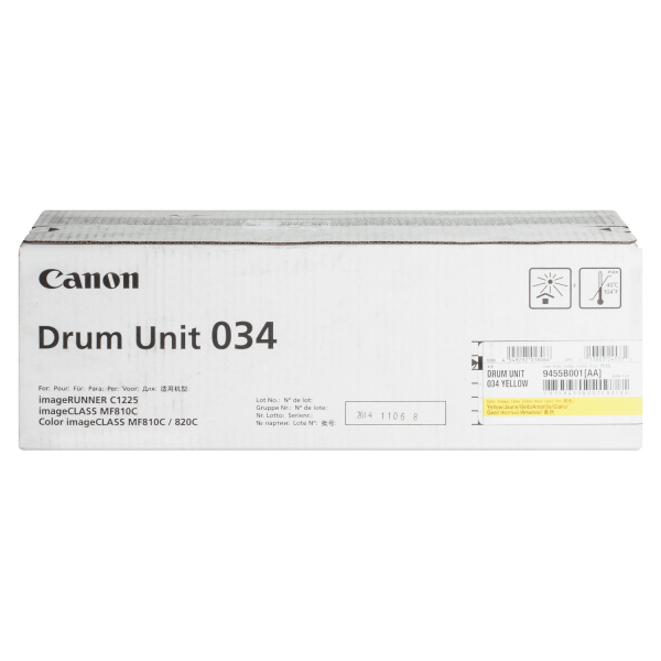 Photos - Drum Unit Canon ® 034 Yellow , 9455B001 