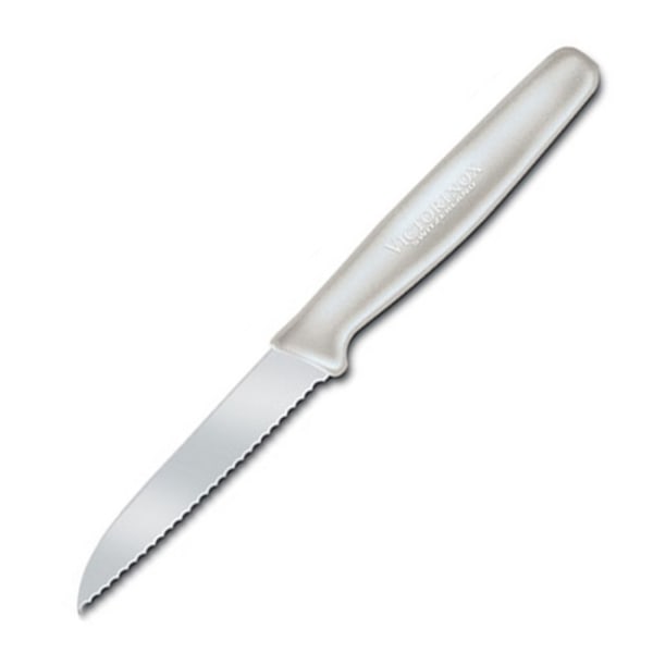 Victorinox® Serrated Sheep's Foot Paring Knife, 3-1/4"", White -  42807