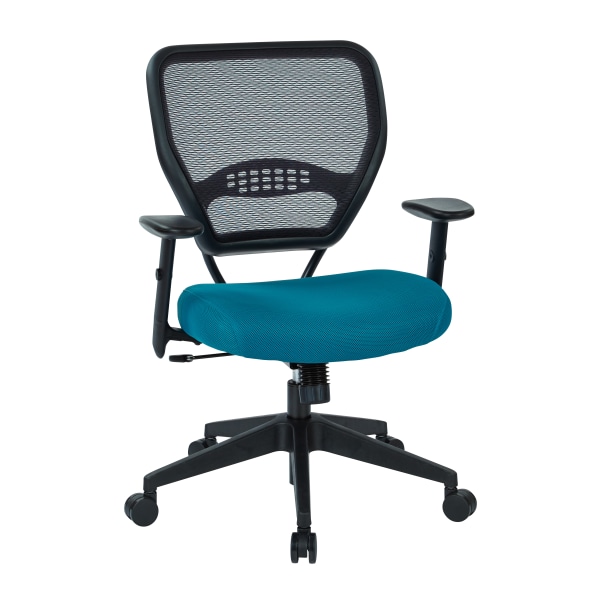 Office Star Space 55 Professional AirGrid Back Managers Chair, Blue - 5500-7 - Furniture Keep comfortable at the office with this padded ch sku 5500-7