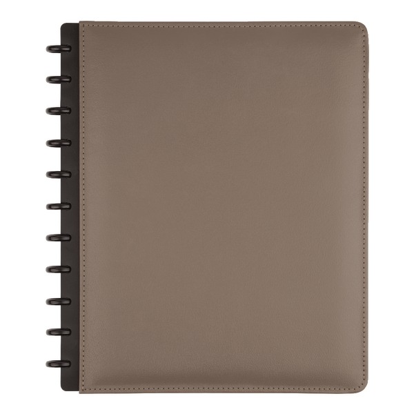 UPC 735854023607 product image for TUL® Discbound Notebook With Leather Cover, Letter Size, Narrow Ruled, 60 Sheets | upcitemdb.com
