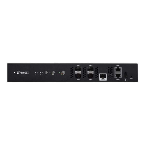 Ubiquiti UFiber OLT UF-OLT-4 - GPON terminal - 10 Gigabit Ethernet - UF-OLT-4 - Electronics Configuring a fiber network just became as easy as sku UF-OLT-4