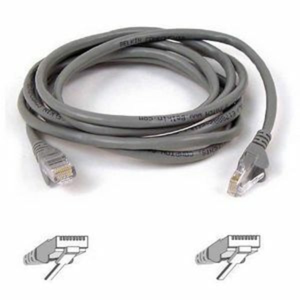 UPC 722868215081 product image for Belkin Cat5e Patch Cable - RJ-45 Male Network - RJ-45 Male Network - 20ft - Gray | upcitemdb.com