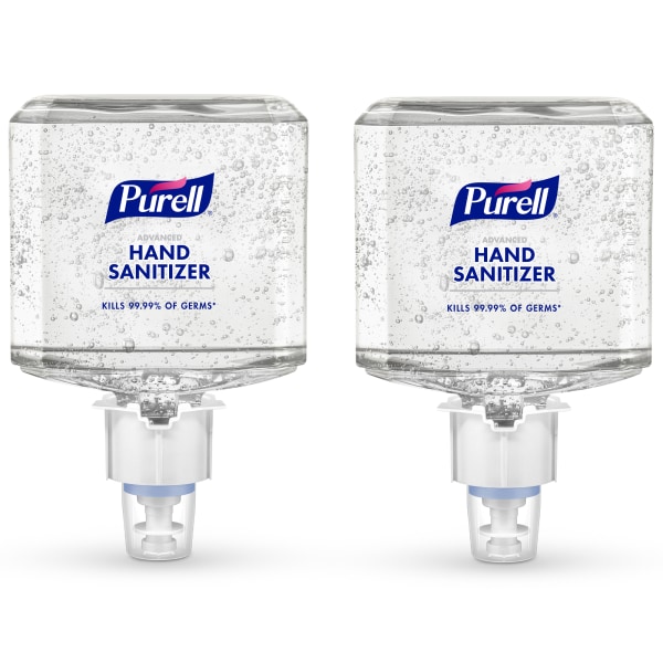 PURELL Advanced Hand Sanitizer Gel ES6 Refill, Clean Scent, 40.6oz, Pack of 2 -  6463-02