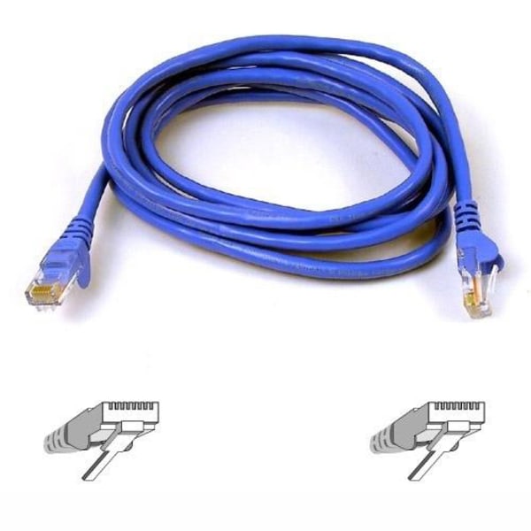 UPC 722868528969 product image for Belkin Cat. 6 UTP Patch Cable - RJ-45 Male - RJ-45 Male - 6ft - Blue | upcitemdb.com