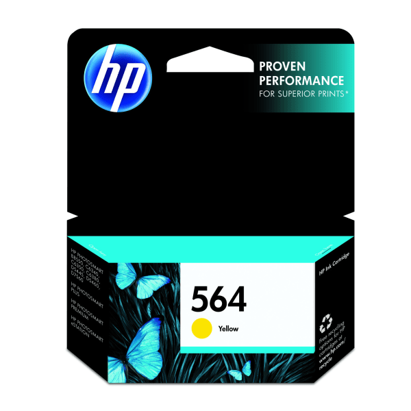 Photos - Ink & Toner Cartridge HP 564 Yellow Ink Cartridge, CB320WN 