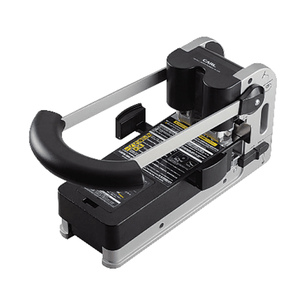 Photos - Stapler CARL XHC 2300N Extra Heavy-Duty 2-Hole Punch, Gray