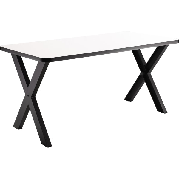 National Public Seating Collaborator Table, 30""H x 30""W x 72""D, Whiteboard Top -  CLT3072D2WB/1