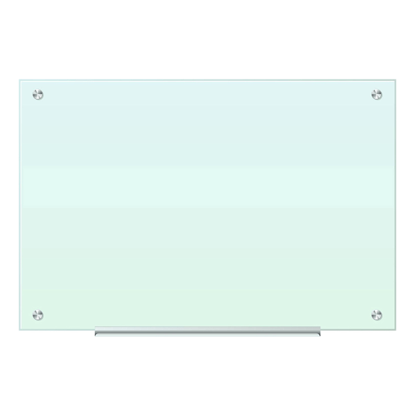 U Brands Unframed Magnetic Dry-Erase Whiteboard, 24 x 36, Frosted White