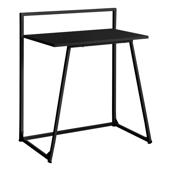 Monarch Specialties Computer Desk - 30 L  Juvenile Black  Black Metal