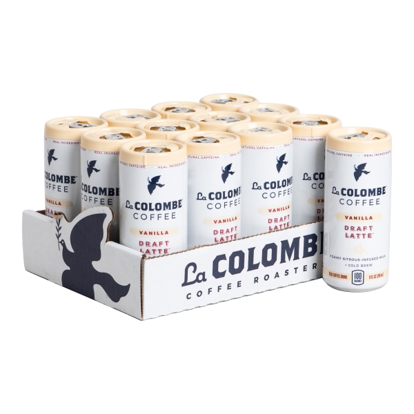 UPC 604913000029 product image for La Colombe Lattes, Vanilla Draft, 9 Oz Per Bag, Pack Of 12 Cans | upcitemdb.com