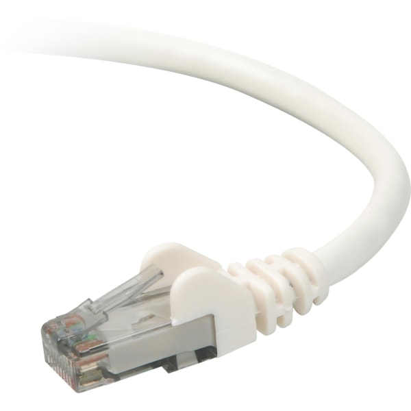 UPC 722868484548 product image for Belkin Cat. 6 UTP Patch Cable - RJ-45 Male - RJ-45 Male - 25ft - White | upcitemdb.com