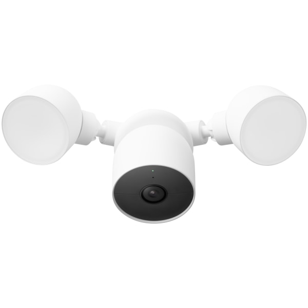 Photos - Surveillance Camera Google � Nest Cam With Floodlight Wireless Security Camera, White GA02411-US