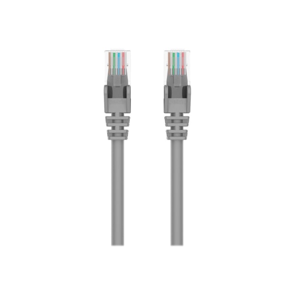 UPC 722868402146 product image for Belkin 3ft CAT6 Ethernet Patch Cable Snagless, RJ45, M/M, Gray - Patch cable - R | upcitemdb.com