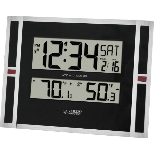 La Crosse Technology Indoor/Outdoor Thermometer & Atomic Clock (513-149) | Quill