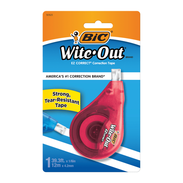 UPC 070330505230 product image for BIC Wite Out Brand EZ Correct Correction Tape, 1/6