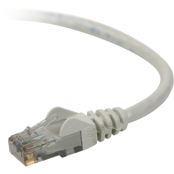 UPC 722868467527 product image for Belkin Cat. 6 UTP Patch Cable - RJ-45 Male - RJ-45 Male - 25ft - Gray | upcitemdb.com