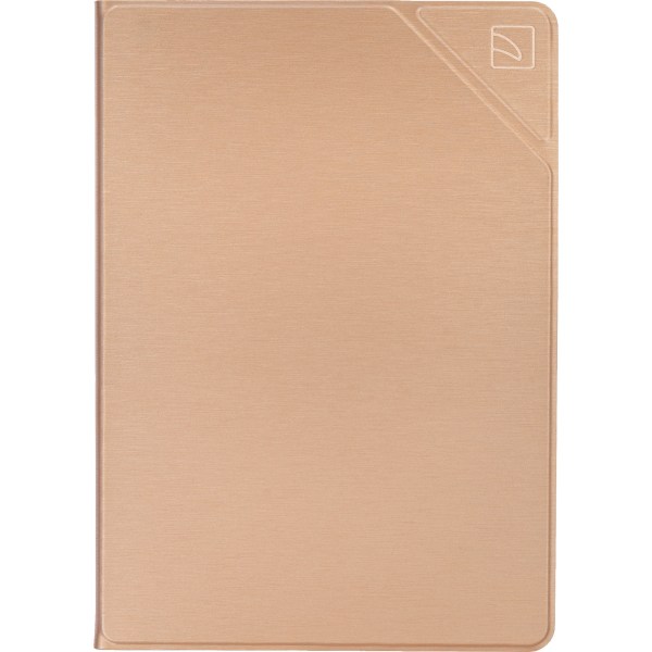 Tucano Milano Carrying Case (Folio) for 10.2 Apple iPad (7th Generation) Tablet - Gold - Metal Body - IPD102MT-GL - Electronics Tucano Milano Italy Metal slim Folio case for iPad sku IPD102MT-GL