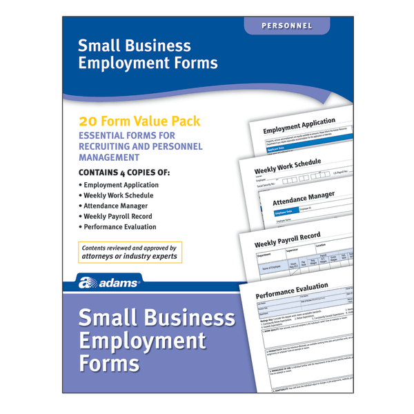 Adams&reg; Small Business Employment 431415