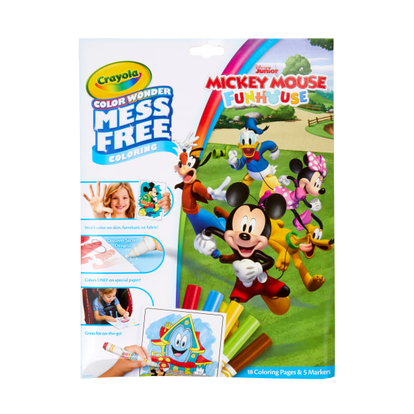 Crayola® Color Wonder Coloring Pad & Markers, Mickey