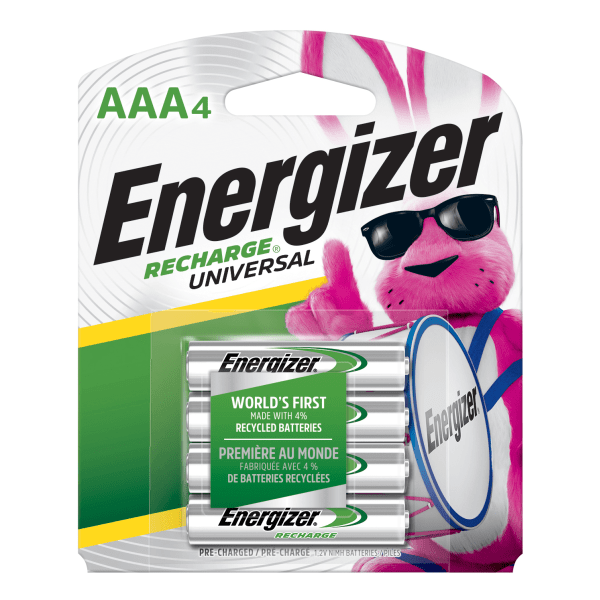 Energizer Recharge Power Plus Rechargeable AAA Batteries AAA - 4.0 ea