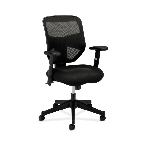 HON� Prominent� Mesh Fabric High-Back Task Chair, Black