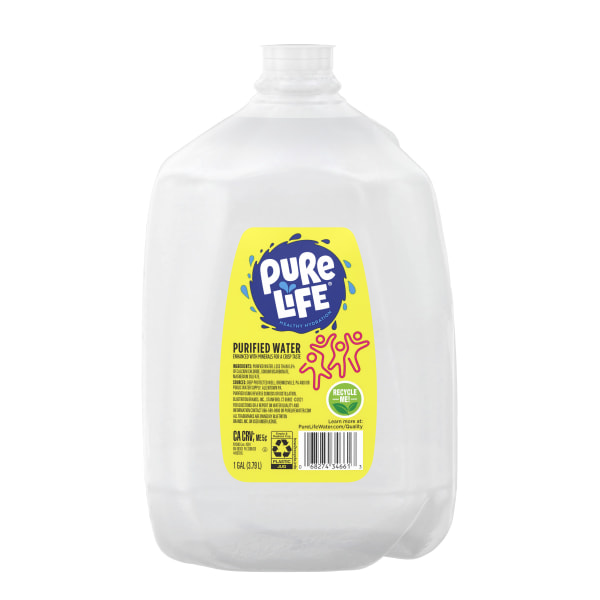 UPC 068274346613 product image for Pure Life Purified Bottled Water, 1-Gallon Jug | upcitemdb.com