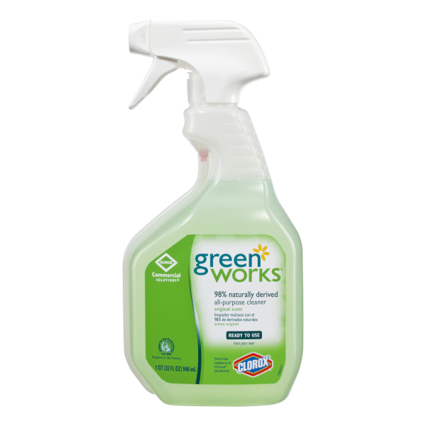 Green Works All-Purpose and Multi-Surface Cleaner  Original  32oz Smart Tube Spray Bottle