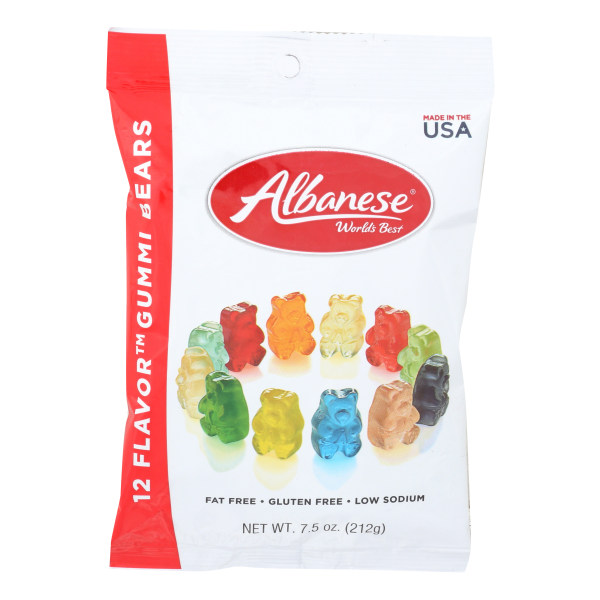 UPC 634418523488 product image for Albanese Gummy Bears, 7.5-Oz Bag, Assorted Flavors | upcitemdb.com