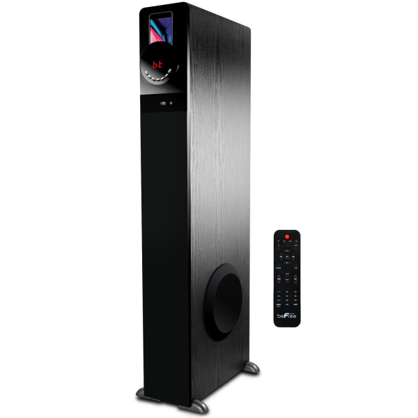 Bluetooth® Tower Speaker, 39-1/2""H x 5-1/2""W x 13-1/2""D, Black - BeFree Sound 99595896M