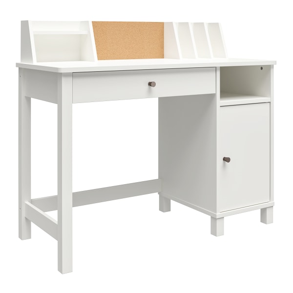 Ameriwood™ Home Abigail 36""W Kids Computer Desk With Chair, White -  Ameriwood Home, 6925015COM